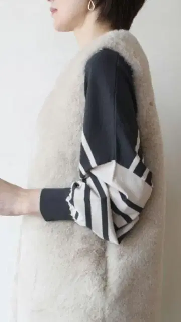 [ 새상품급 ] MARIED'OR 에코퍼 리버서블 베스트