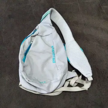 Patagonia Atom 슬링 백 그레이/터콰이즈