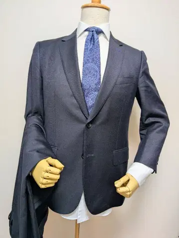 새상품급 폴스미스 SOHO 라인 네이비 M 사이즈 제냐 원단