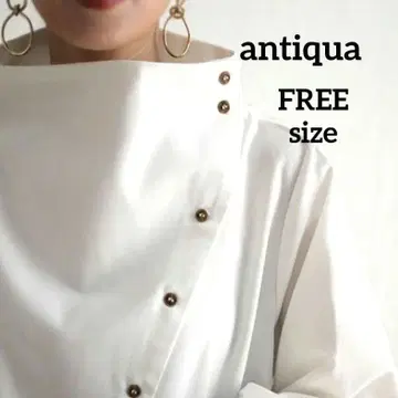 안티카 보틀넥 화이트 디자인 모드 윈터