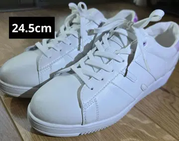 [ Hawkins ] 호킨스 화이트 스니커즈 24.5cm