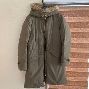 Simplicite 프렌치 덕다운 모즈 코트