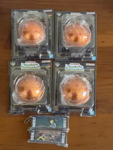 드래곤볼 제일복권 F상 x 4 H상 덤