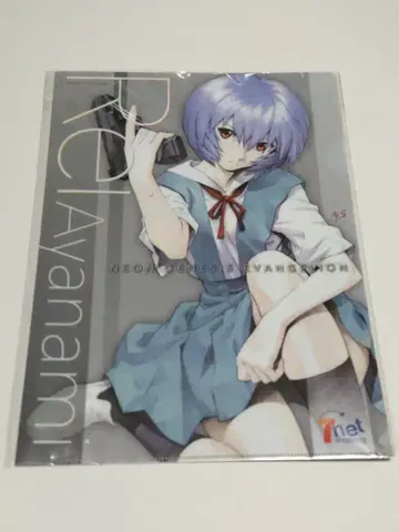 에반게리온 클리어 파일 아야나미 레이 A4 사이즈 1장