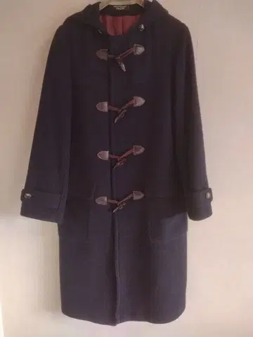 NICE CLAUP 네이비 더플 코트