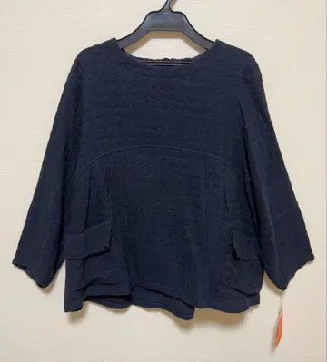 Femmes 파무즈 8부 소매 상의 블라우스 새상품 택 포함