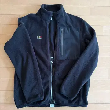 kea sport 블랙 플리스 자켓 S