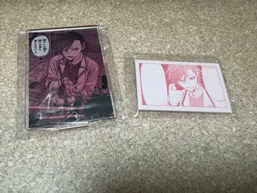 도겐안귀 가챠 파티 명장면 아크릴 스탠드 오이란자카 쿄야 메모지 세트