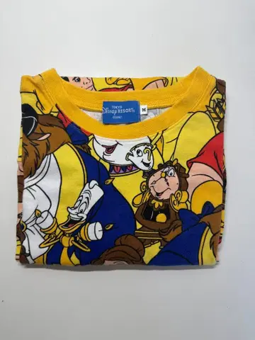 Disney 미녀와 야수 T셔츠 M사이즈