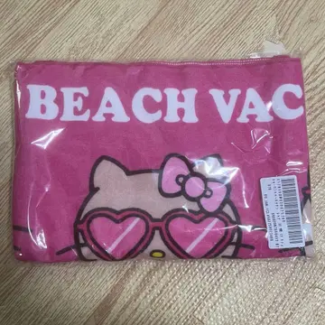 새상품 일광화상 키티 페이스타월