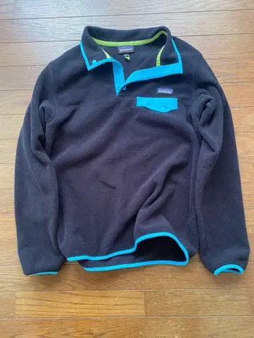 patagonia 플리스 블랙/파랑