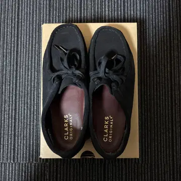 Clarks Wallabee 블랙 스웨이드 클락스 왈라비