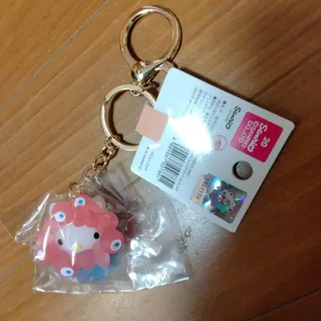 키티 미야쿠미야쿠 산리오 콜라보 클리어 컬러 키링