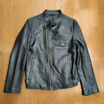 [ 주말 최종 할인 세일 ] 블랙 가죽 라이더 자켓