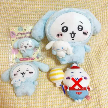 나가노 프렌즈 치이카와 x 산리오 시나몬 두근두근 유원지 마스코트