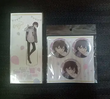 문호 스트레이독스 다자이 오사무 대박람회 캔뱃지 아크릴 스탠드