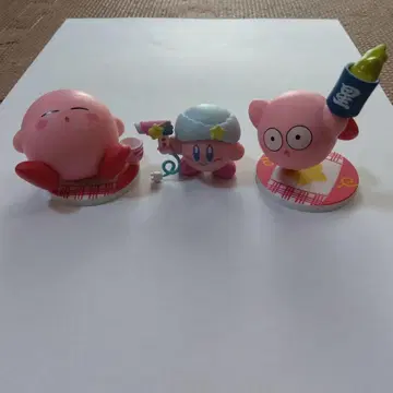 커비 피규어 3체 세트