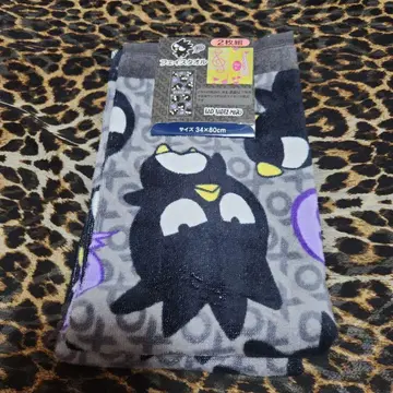 BAD BADTZ-MARU 페이스 타월 2장 세트 34 x 80cm