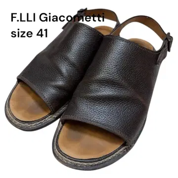 F.LLI Giacometti 브라운 41 이탈리아제 자코메티