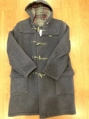 영국제 Gloverall 더플 코트 네이비