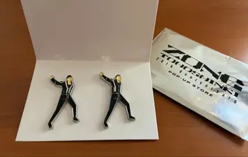 동방신기 ZONE 니코이치핀즈 핀 배지