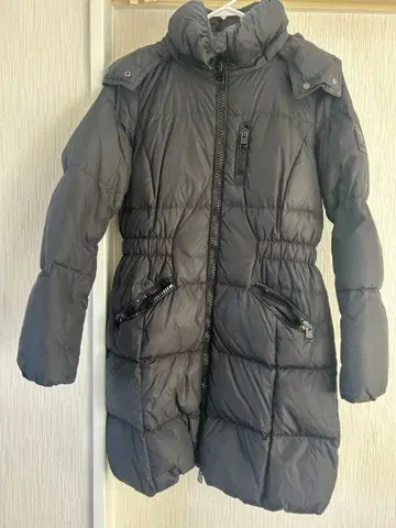 후드 부착 다운 자켓 xs