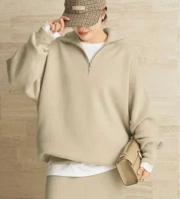 Plage 스무스 하프 집 니트