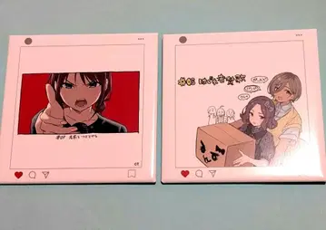 걸즈밴드클라이 SNS풍 디자인 캔뱃지 2개 세트