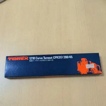 TOMIX 1218 전동 커브 포인트 CPR317/280-45
