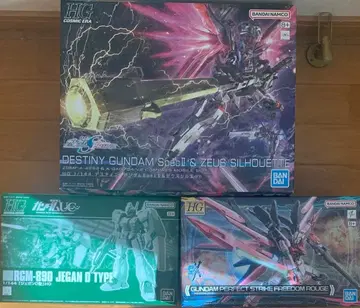 HG 데스티니&스트라이크 루즈&제간 D형 건담 프라모델 묶음 판매