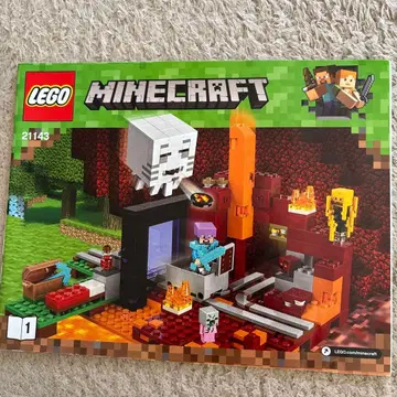 LEGO Minecraft 레고 마인크래프트 어둠의 차원문 21143
