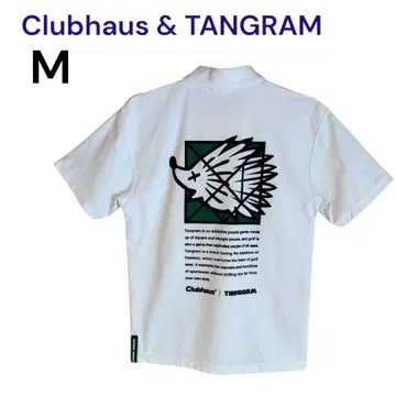 Clubhaus & TANGRAM 피케 셔츠 M 화이트