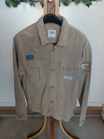 ZARA 자라 밀리터리 워크 와펜 자켓