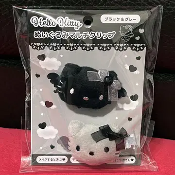 봉제 인형 멀티 클립 블랙 엔젤 컬렉션 헬로키티