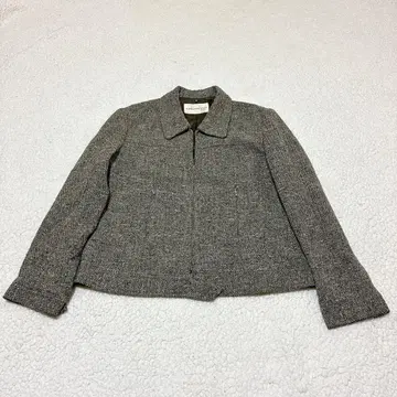 한정 판매 [ EXELANCETTI ] 자켓(40) 그레이 트위드풍 고급