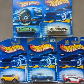 핫휠 미니카 5대 세트 AF