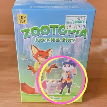 주토피아 x TOPTOY / 교통경찰 주디 피닉 / 피규어