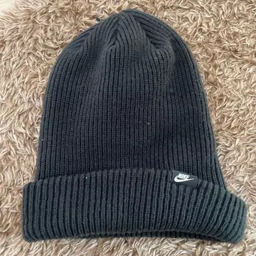 Nike 다크 그레이 니트 모자
