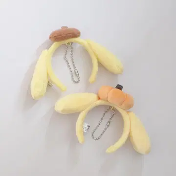 산리오 시크릿 미니 머리띠 폼폼푸딩