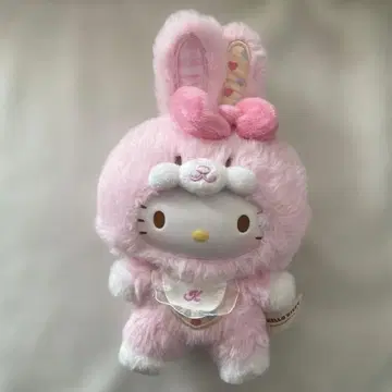 헬로키티 봉제 인형 키링 TOPTOY