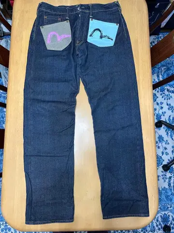 EVISU 에비수 청바지 데님 사이즈: 36