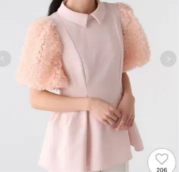 새상품급 24시간 이내 발송! CELFORD 셀포드 카라 부착 블라우스