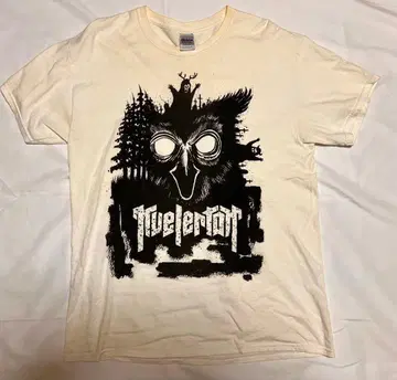 KVELERTAK 크벨레르탁 밴드T셔츠 L사이즈 화이트 메탈T