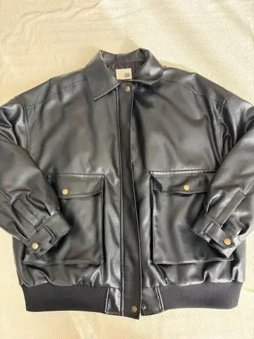 12/9까지! JaVa 블랙 가죽 자켓 M