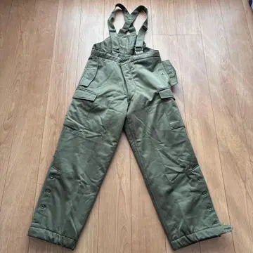 독일 (또는 오스트리아) 군대 지급 방한용 오버 팬츠 캠핑 바이크