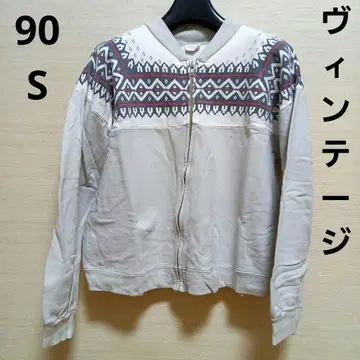 SILVER STONE 실버 스톤 집업 눈꽃 패턴 맨투맨