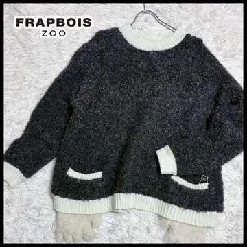 플라보아 FRAPBOIS ZOO 보아풍 니트 스웨터 장갑 포함