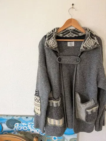 빈티지 니트 자켓