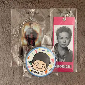 SHOKICHI 메지루시 택 클리어 참 캔뱃지