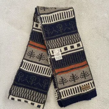 [ 새상품 ] mont-bell 니트 하이랜드 머플러 포레스트 남녀 공용